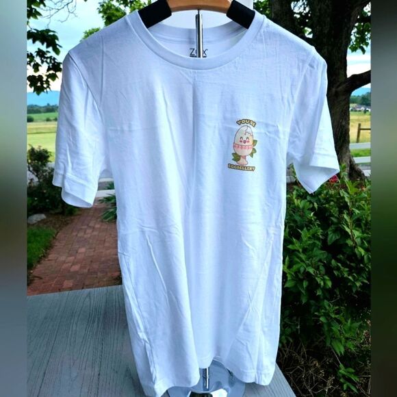ZOX SHIRT YOURE EGGSCELENT ZOXBOX 13 Collectible MYSTERY TEE IN A BAG 100 made - Picture 2 of 14